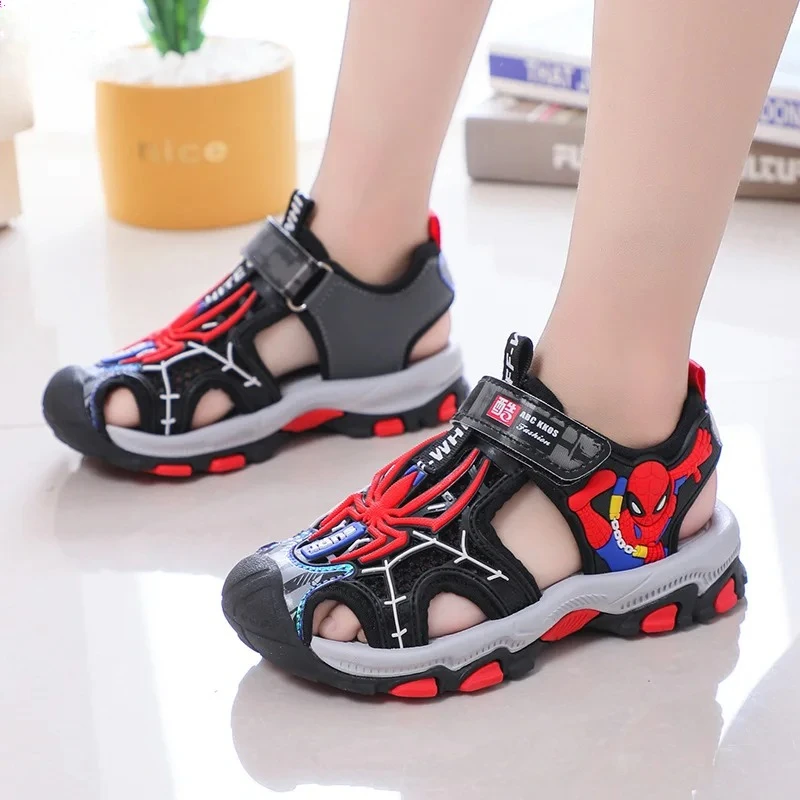 

2025 Boys Closed Toe Sandals, Summer Sports Beach Shoes for Big Kids