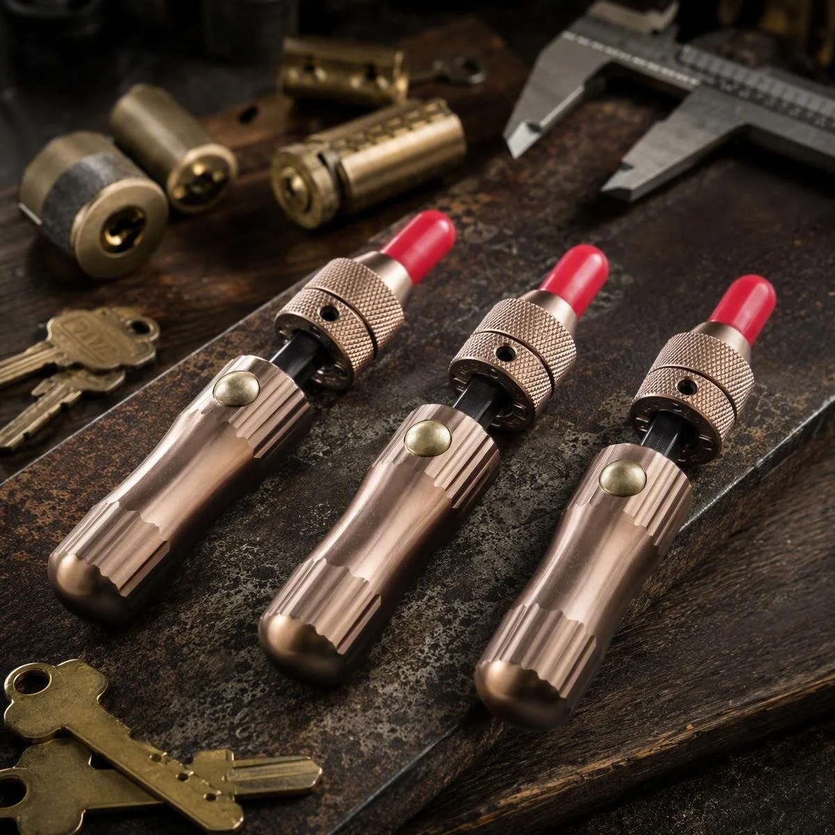 7.0/7.5/7.8 Pin Tubular Lock Picks GOSO Lengthened Advanced 7 Pin Tubular LOCKSMITH TOOLS - view 6