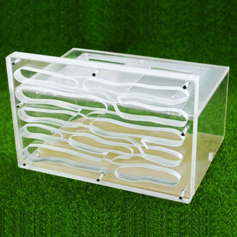 Shi Wang Ant Hall Large Acrylic Stereoscopic Pet Ant Nest Box, Length, Width, and Height 26X19X17cm