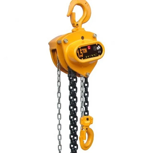 

Hook Series Hand Chain Block Manual Chain Hoist