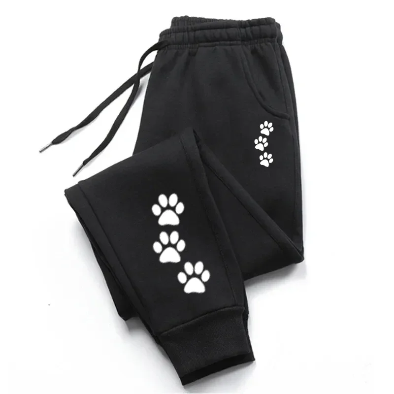 Women's High-Quality Printed Sweatpants Casual Fashion Jogging Fitness Sport Trousers with Soft Elastic Waist Street Versatile