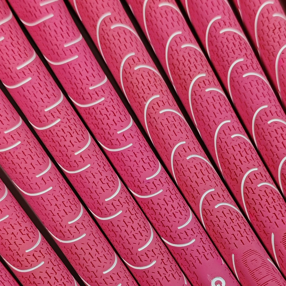 13pcs/lot Pink Golf Clubs Grips Rubber Golf Grips for Choose Women Grip Anti Slip Golf Club Grip Standard Free Shipping