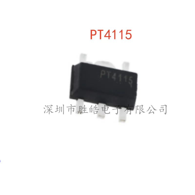 (10PCS)  NEW  PT4115   4115  PT4115-89E  Drive The Buck Converter LED Constant Current Drive  SOT-89   Integrated Circuit