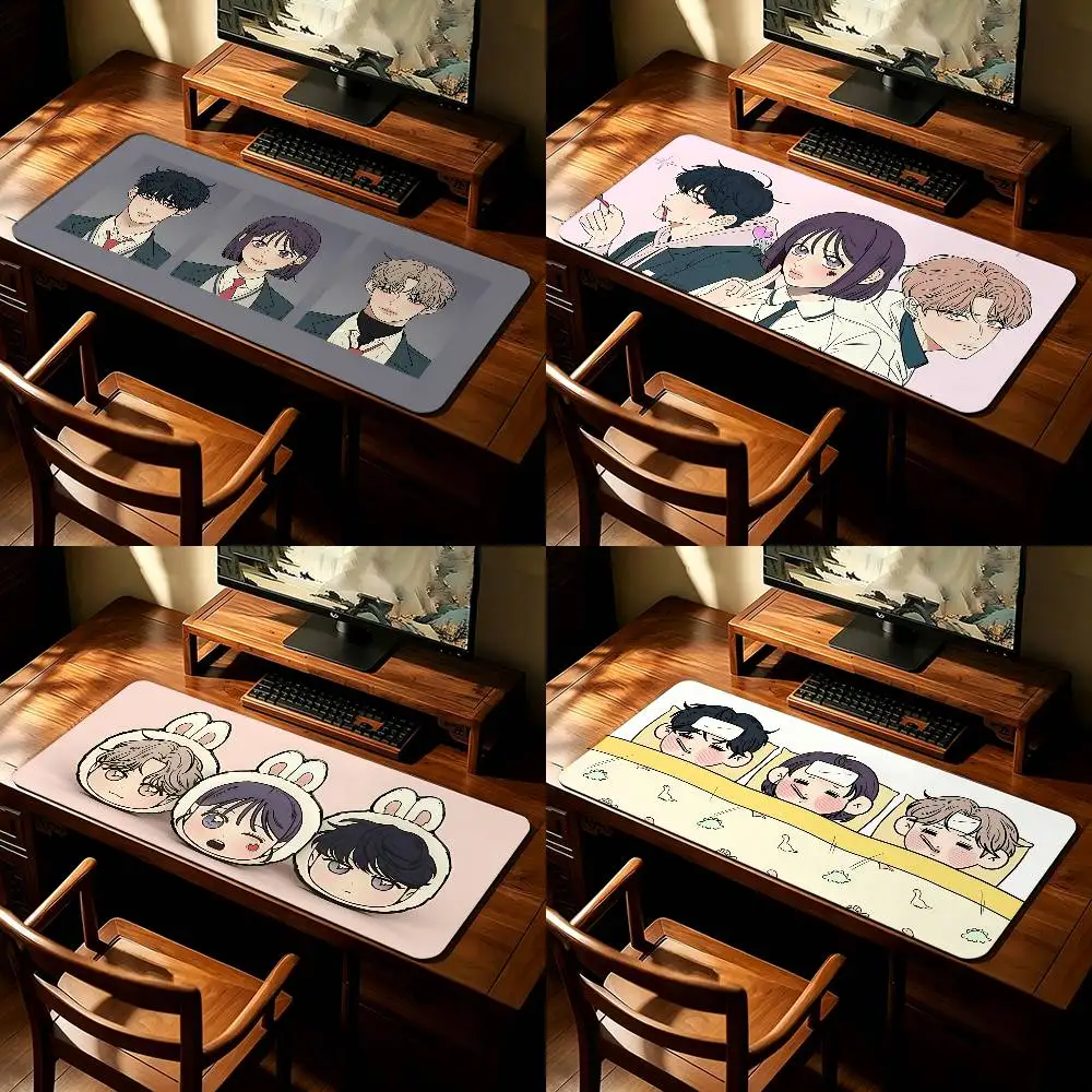 Operation True Love Mouse Pad Computer Mat Deskpad Laptop Keyboard Mat Office Large Landscape Mousepad
