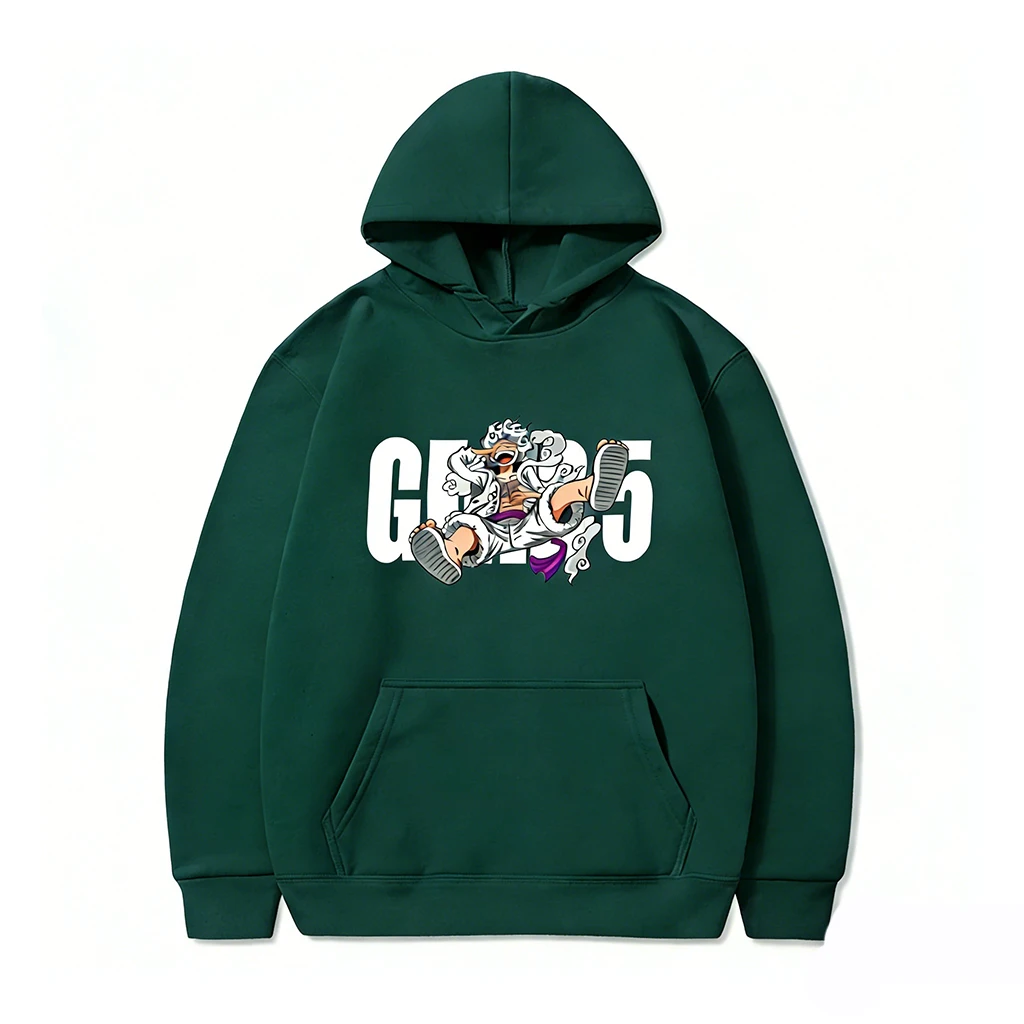 

One Piece Luffy Anime Hoodie Men Women Casual Sweatshirt Graphic Print Long Sleeve Top Streetwear Pullover Y2k 2026 Winter New