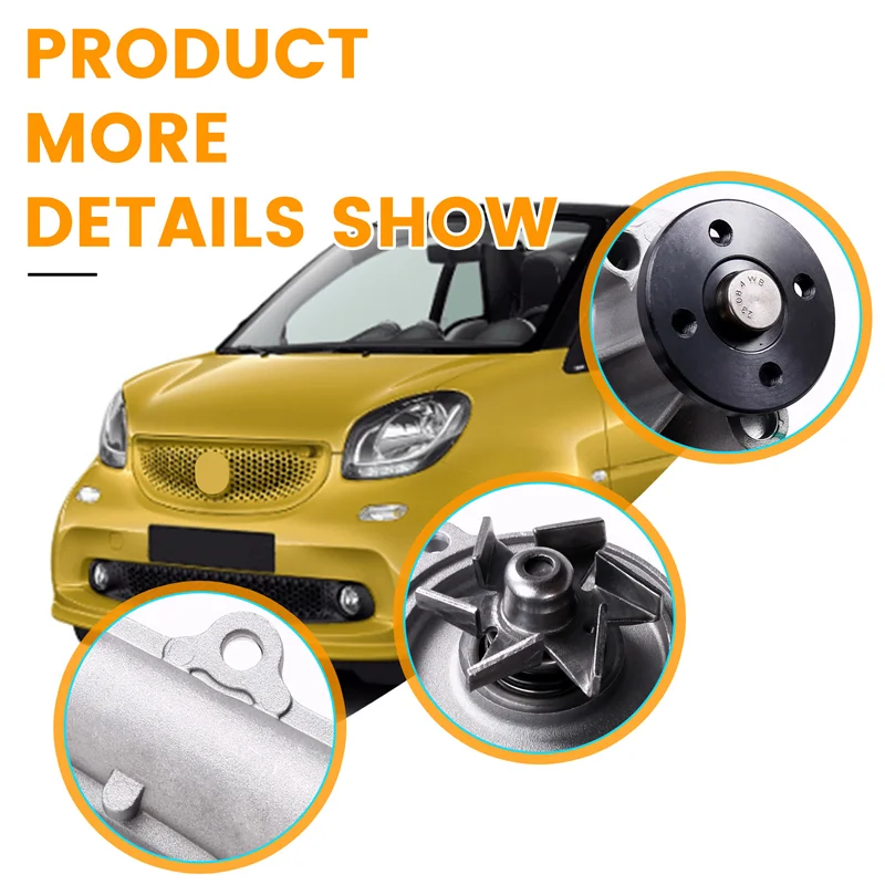 

Well 1322000201 Car Engine Coolant Water Pump For Mercedes Benz Smart Fortwo Forjeremy 2009-2015 1322010080