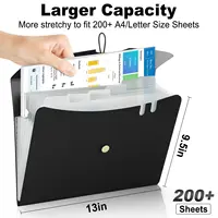 Expanding File Folders, A4 Size Accordion File Organizer, 7 Pockets Folders for Documents, for School Office Supplies 4