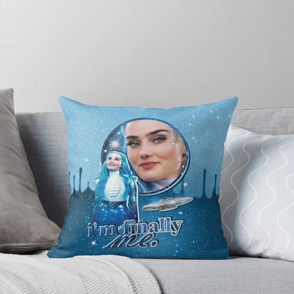 

Addison Alien Zombies 3 - I'm Finally Me! Throw Pillow Plaid Sofa Bed pillowcases pillow