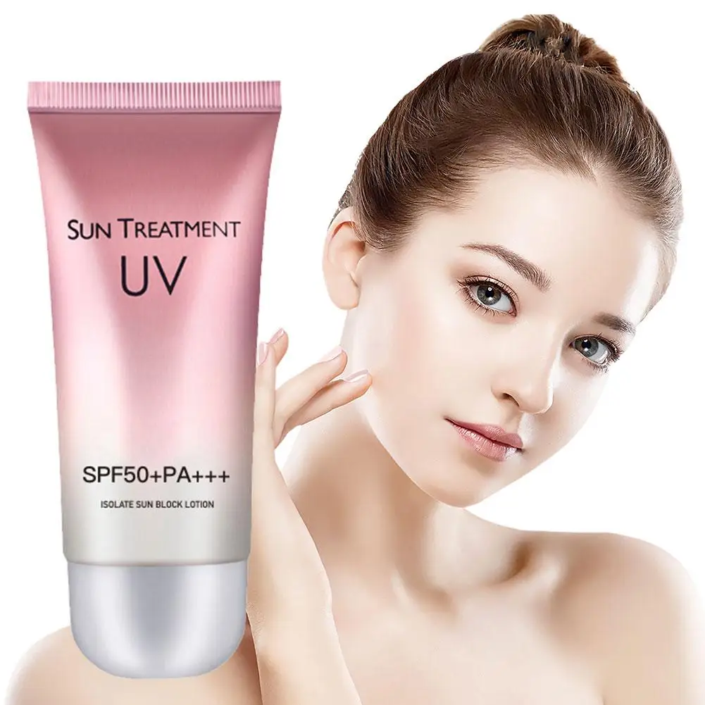 60ml Waterproof Facial Body Sunscreen Whitening Sun Cream Protective Skin Cream Sunblock Cream Sun Protection Facial Anti S K5X5