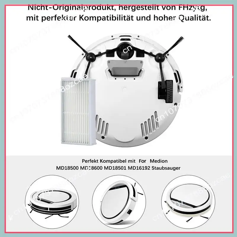 A26P Accessory Set For ILIFE V3 V3S Pro V5 V5S Pro Main Side Brush Hepa Filter Vacuum Parts Replacement Parts