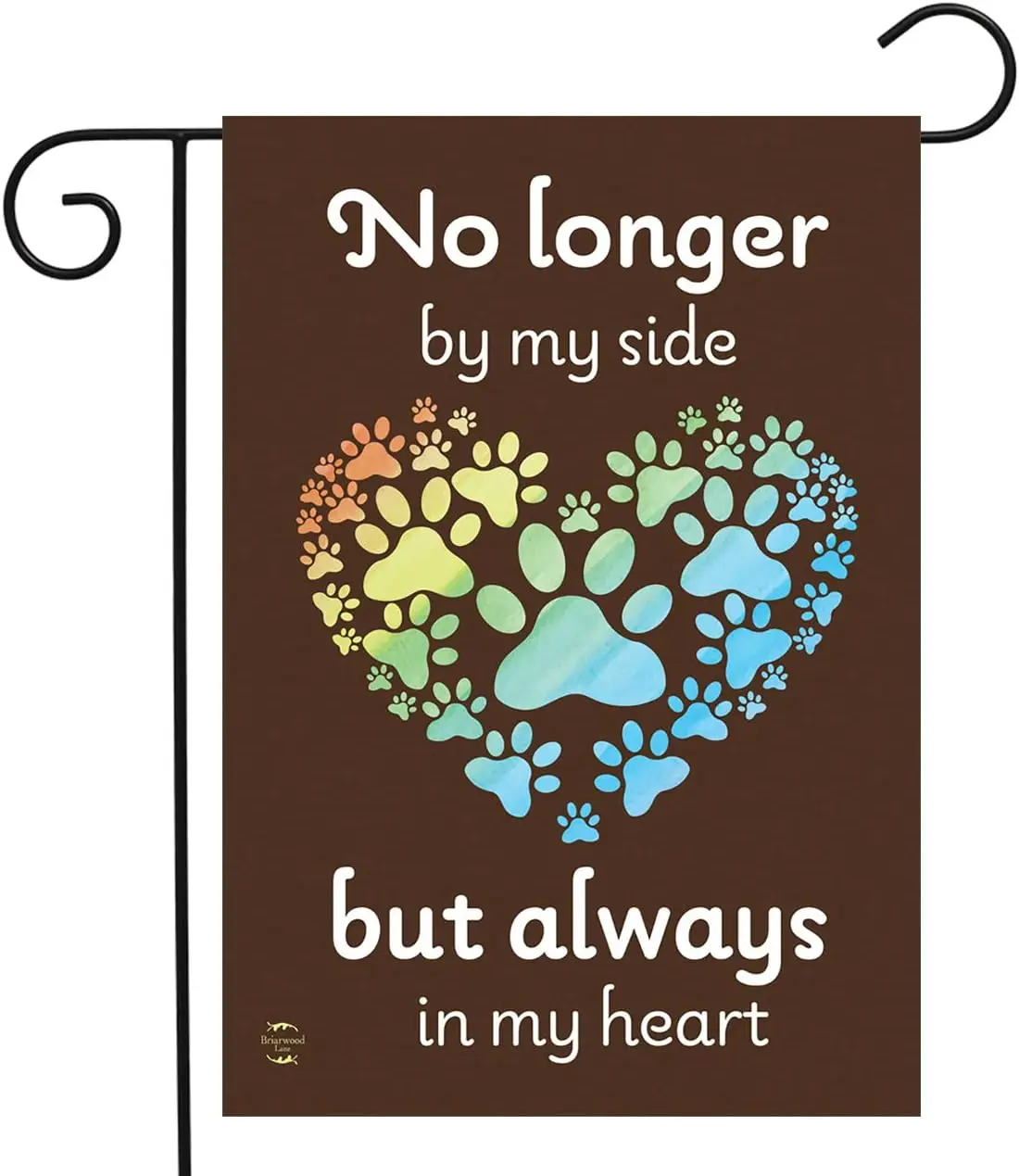 Pet Memorial Pawprints Garden Flag Cat Dog Bereavement 12.5