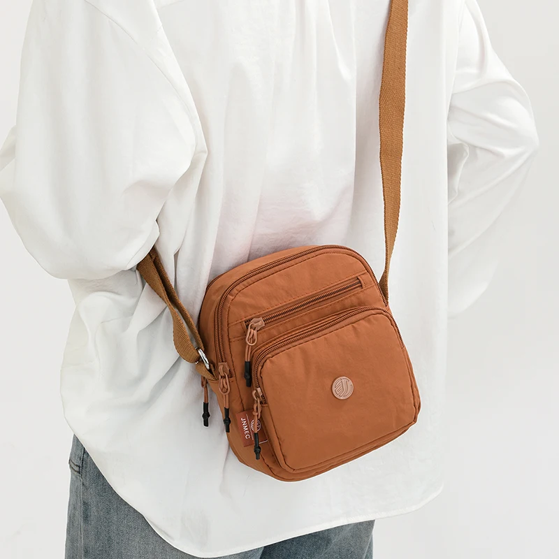Leichte Oxford-Umhängetasche für Damen – Umhängetasche mit mehreren Taschen, ideal für Geschäftsreisen und Reisen – Detail 25
