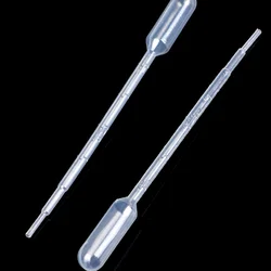 100pcs/set 3ml Plastic Pasteur Pipette Transfer Pipette Dropper Polyethylene Lab School Educational Pipette Dropper Supplies