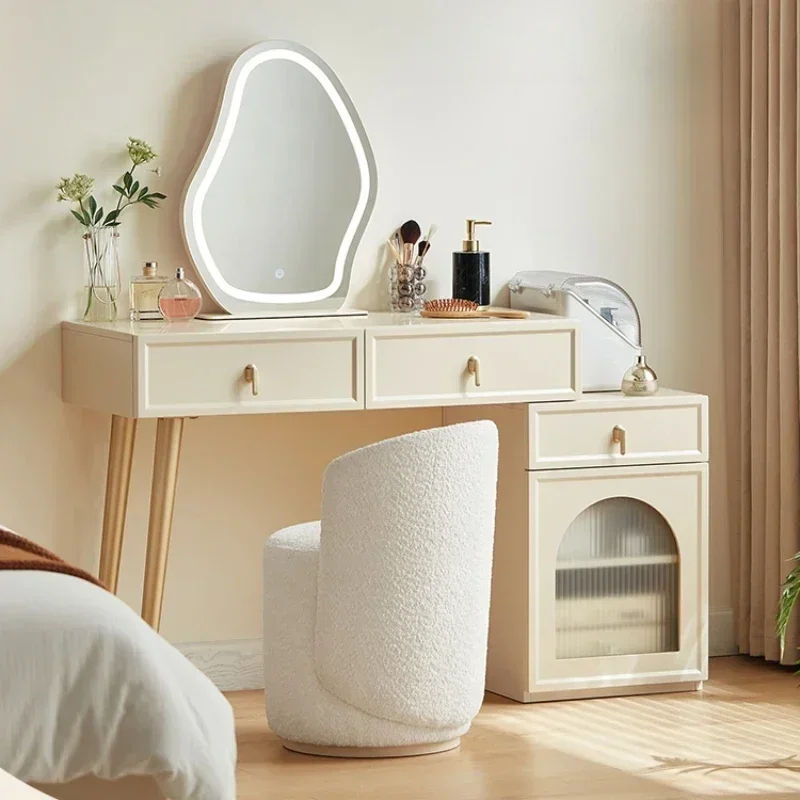 

z Makeup Dressers Modern Vanity Set Bedroom Luxury Chair Woman Dressing Minimalist Organizer Vintage Tocador Antique Furniture
