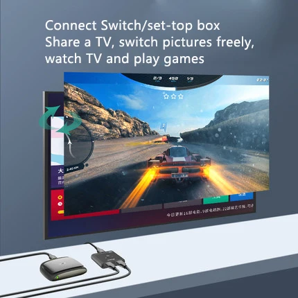 2 STKS DTECH Nieuwe 4k @ 30hz HD Display Tweeweg Transmissie 2 In 1 Out En 1 In 2 Out Video Hdmi Switcher