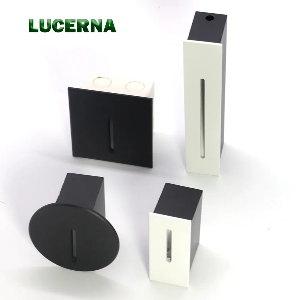 

Светодиодные утопленные ступенчатые светильники, алюминиевая Встроенная настенная лампа, внутреннее освещение для лестницы, коридора, украшение гостиной