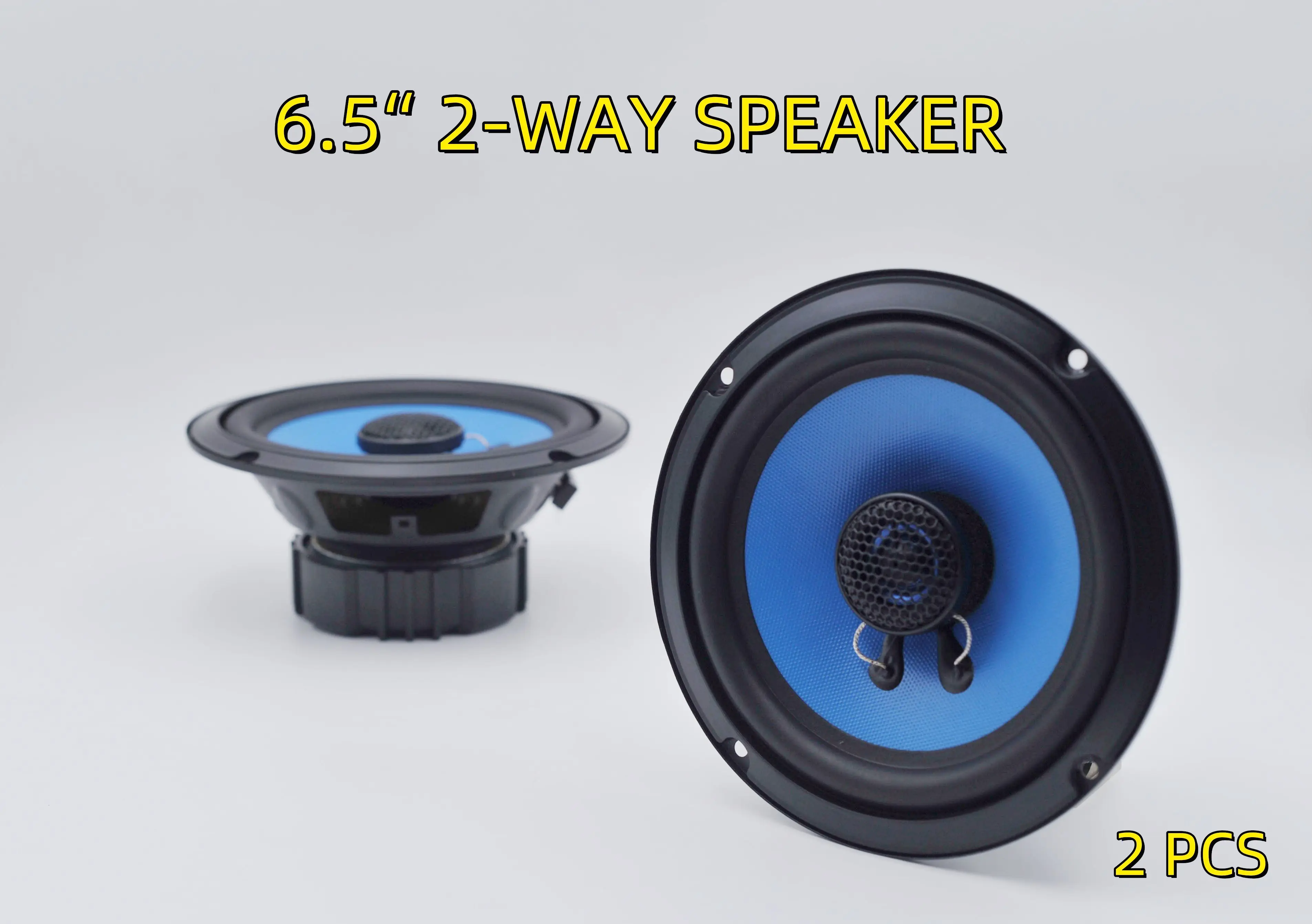 1 set BASSRUBY Car Audio 6-1/2