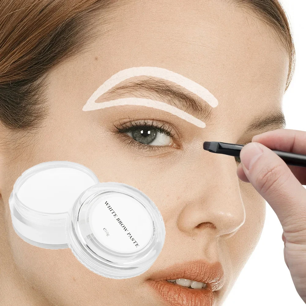 Pâte blanche pour microblading et maquillage, 1 pièce, 10g, kit de embaupour tatouage et sourcils