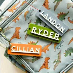 Custom Acrylic Name Keychain For Bags Luggage Back To School Or Christmas Best Gift