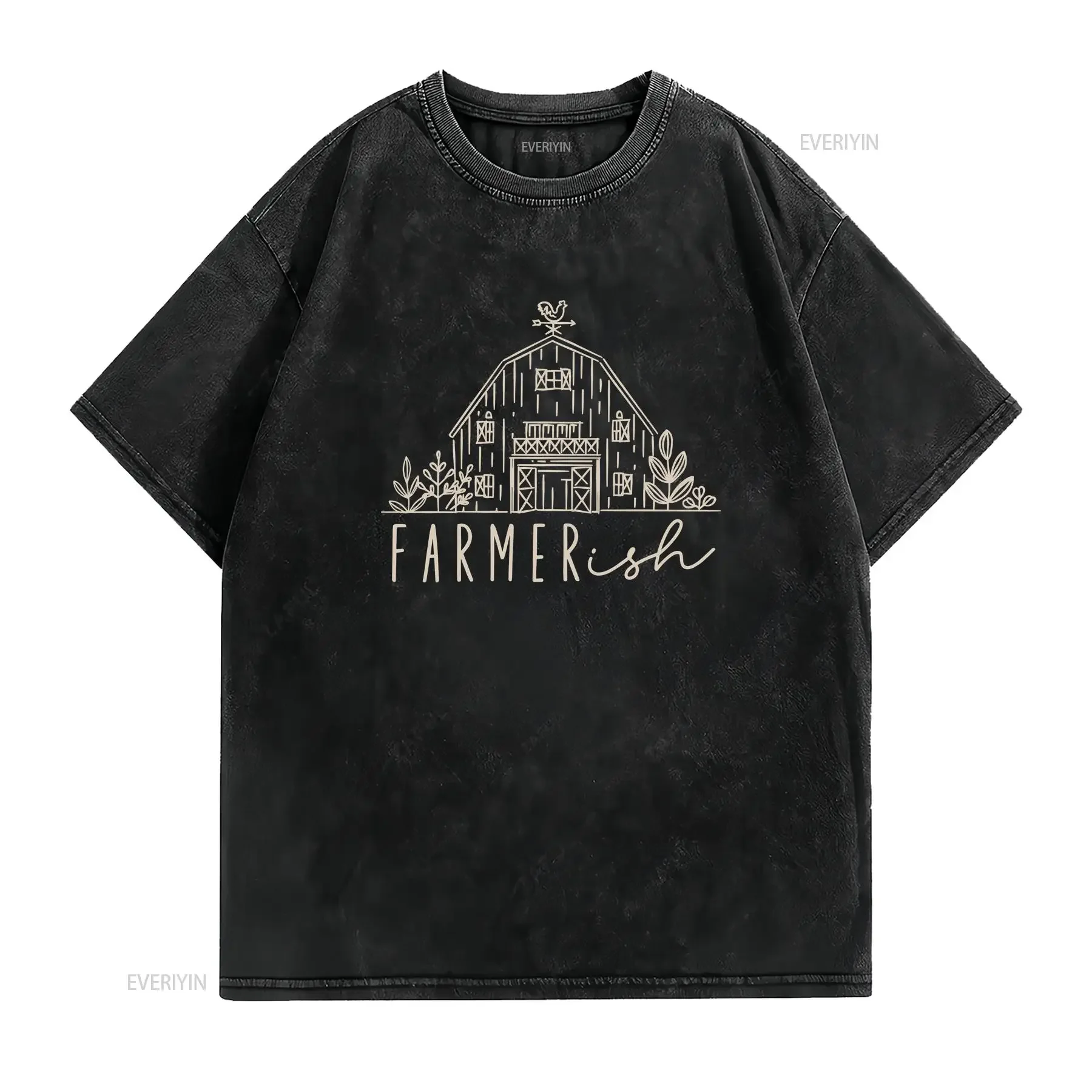 Farmerish T Shirt Homesteading Mom Chicken Lover gift Farm Backyard Gardener Homeschool Crunchy Natural Mama vintage Washed
