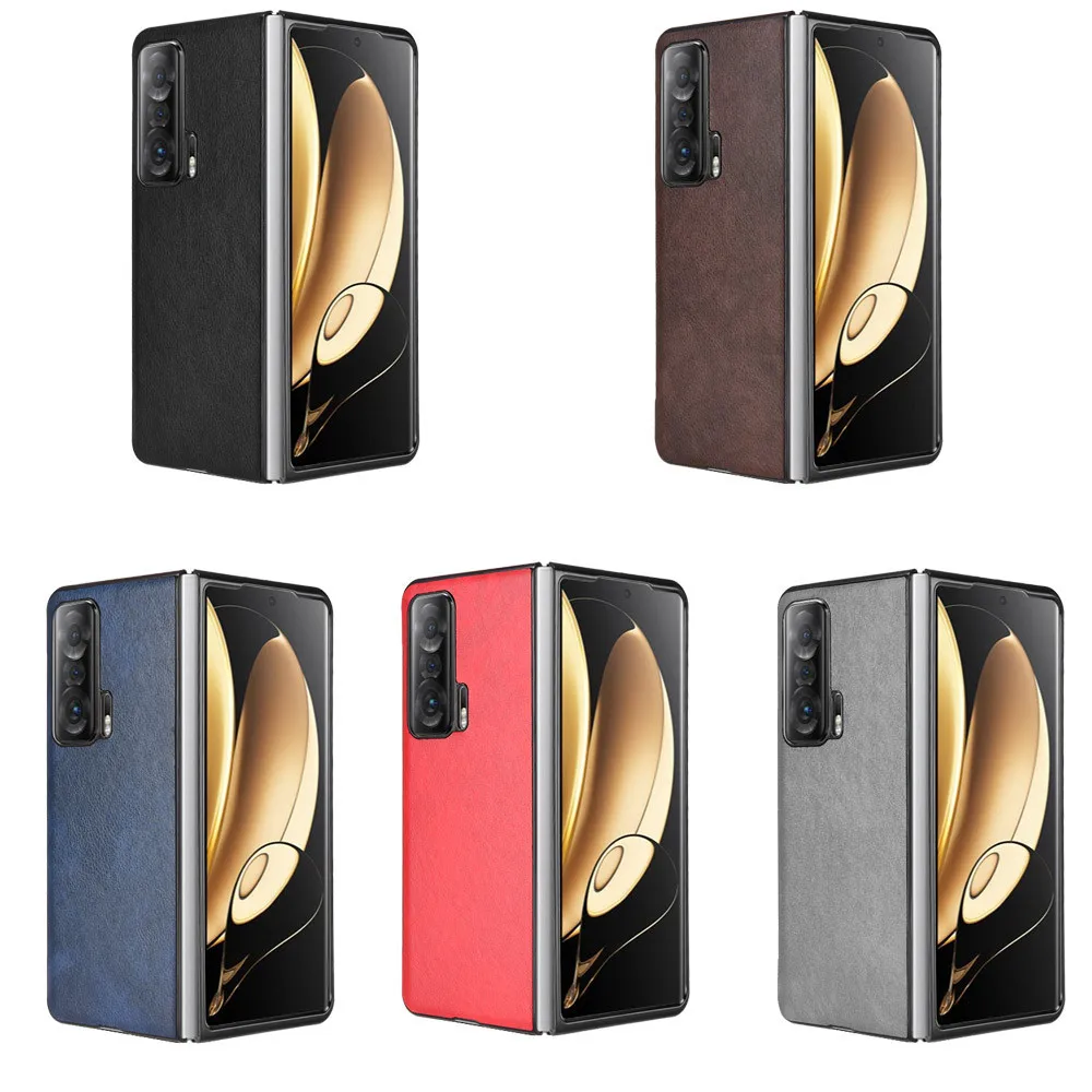 For Huawei Honor Magic V Case Luxury Litchi Striae PU Leather Hard Back Cover Case For Huawei Honor MagicV Phone Case