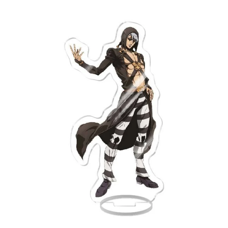 JoJo Bizarre Adventure Anime Handsome Cosplay Figure Plate Desk Decor Standing Sign Keychain HD Acrylic stand standing Gift 15CM - view 5