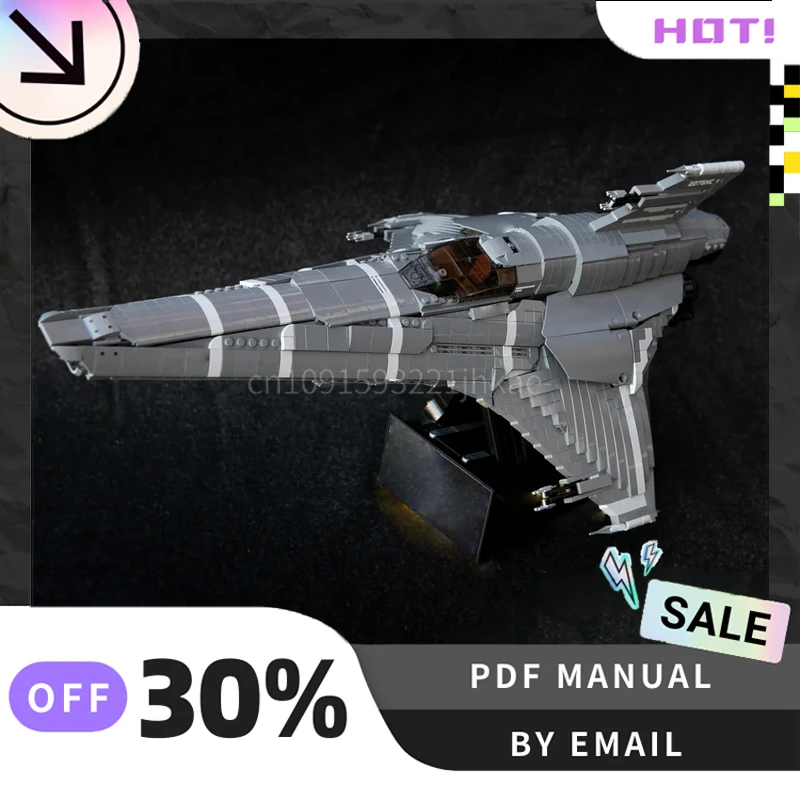 

[2327PCS] Customized MOC Poisonous Snake Interstellar Battleship Creative Building Blocks Set STEM Toys Model Kit Gifts
