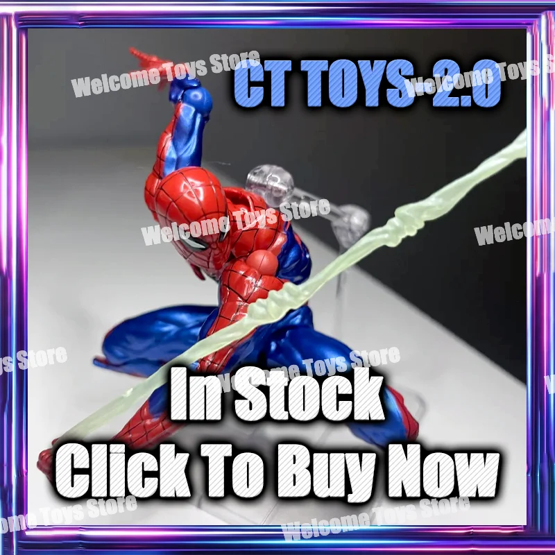 

In Stock Ct Toys Spider-Man 2.0 Amazing Yamaguchi Figure Spiderman Agent Venom Mafex Anime Action Figure Customized Gifts Toys