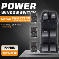 Car For Honda CR-V CRV 3th MK3 3 Gen 2007 2008 2009 2010 2011 Electric Master Window Control Switch 35750-SWA-K01 35760-SWA-J01
