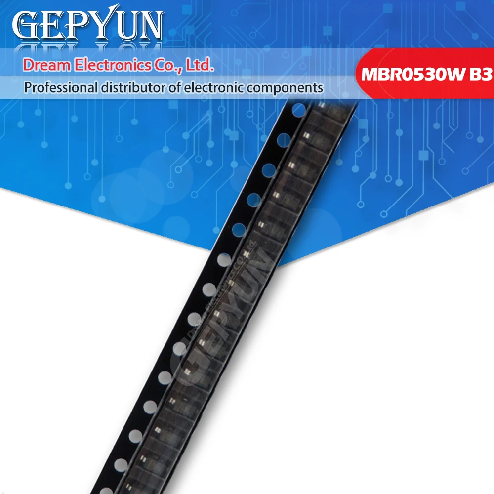 100PCS MBR0530T1G SOD123 MBR0530 SOD new and IC