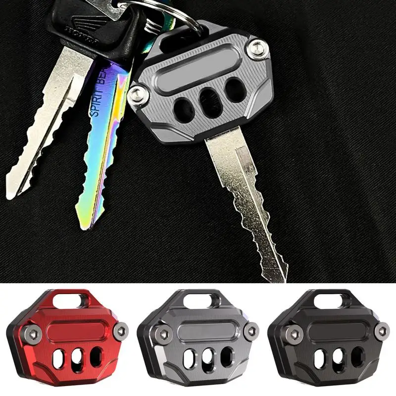 

Motorcycle Key Fob Case Scratch Proof Motor Bike Key Fob Protective Case Key Shell Holder Organizer Shell Keychain For Auto Keys