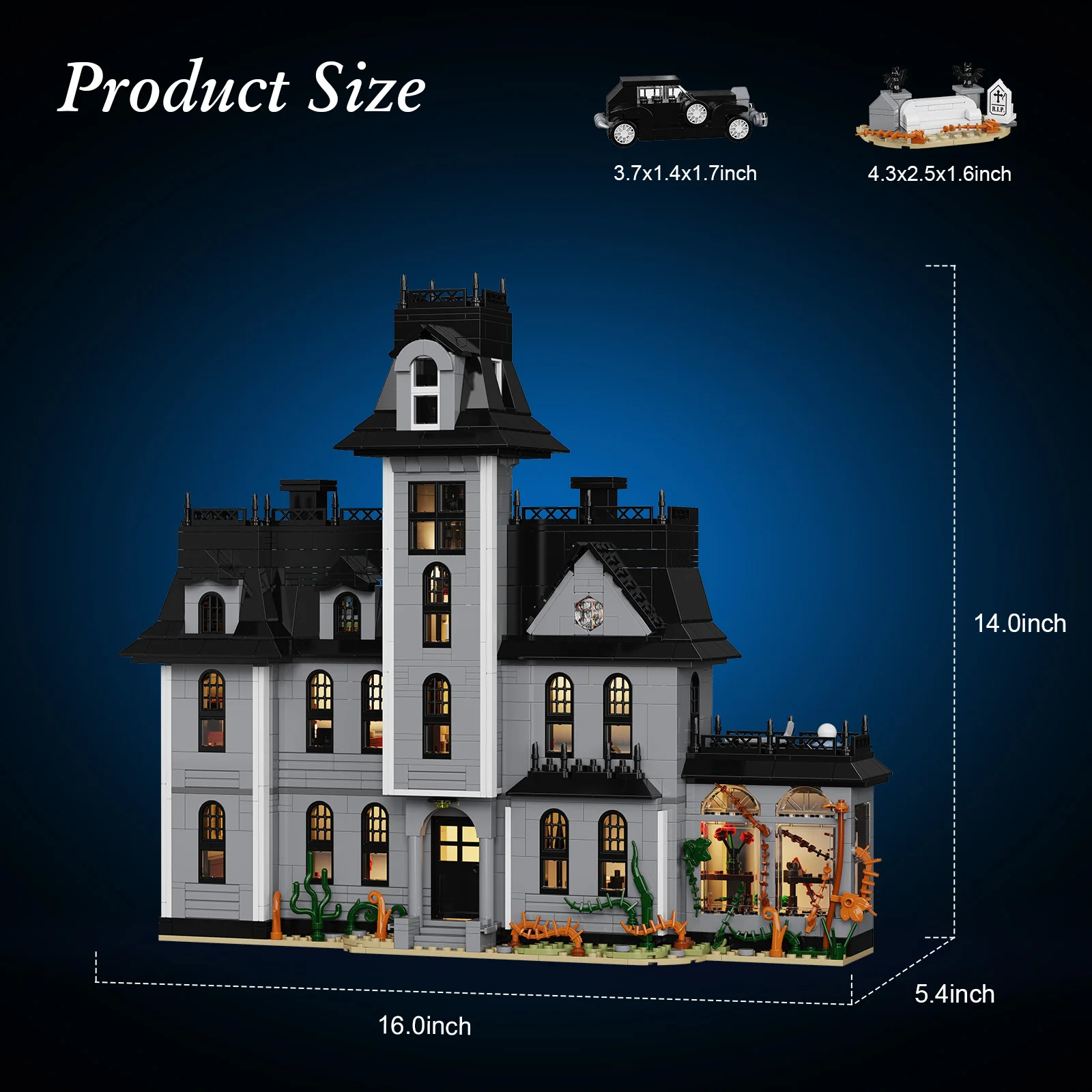 Nightfall Manor Building Set — product detail 7