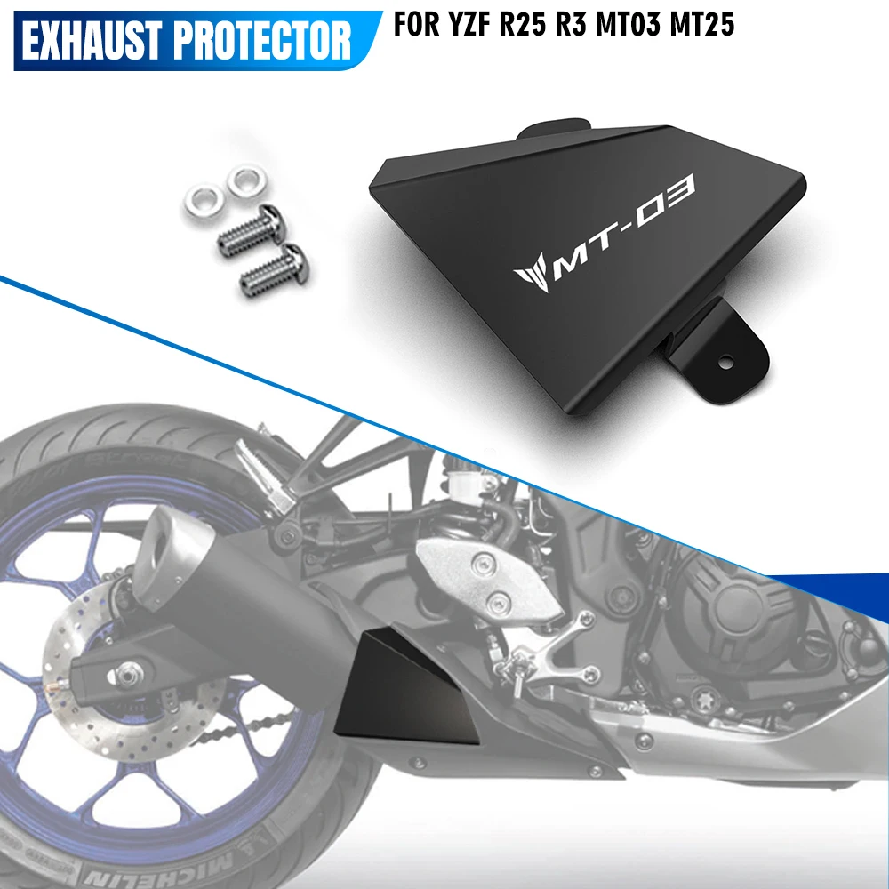 

Anti-Scald Heat Shield Guard For YAMAHA YZF R25 YZF R3 MT-03 MT-25 YZFR3 YZFR25 MT03 MT25 Motorcycle Exhaust Pipe Protection
