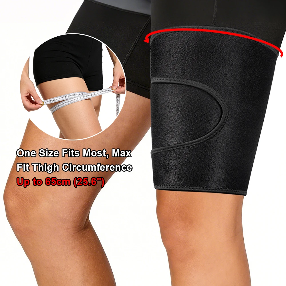 ผ้าพันรัดต้นขาปรับระดับได้ 1/2 - Cycling Quads บทวิจารณ์และราคา