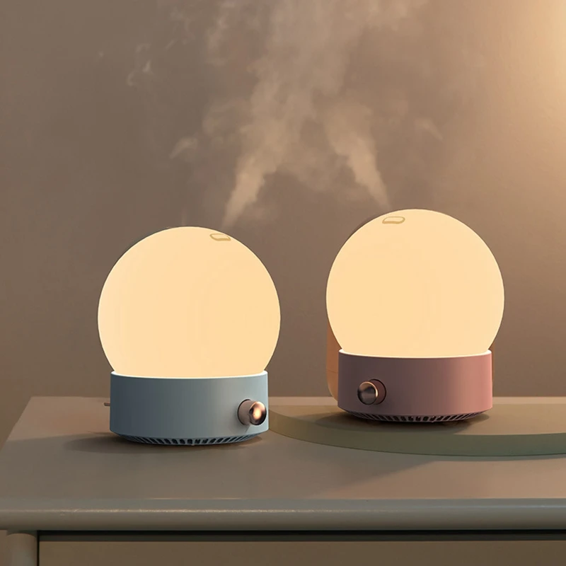 

Aroma Diffuser Ultrasonic Essential Oil Air Humidifier Full Moon Lamp Night Light Night Cool Mist Purifier For Office