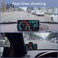 AV34-G11 HUD Head-Up Display GPS Car Display Speeding Alarm Driving Speed Universal Black Easy To Use