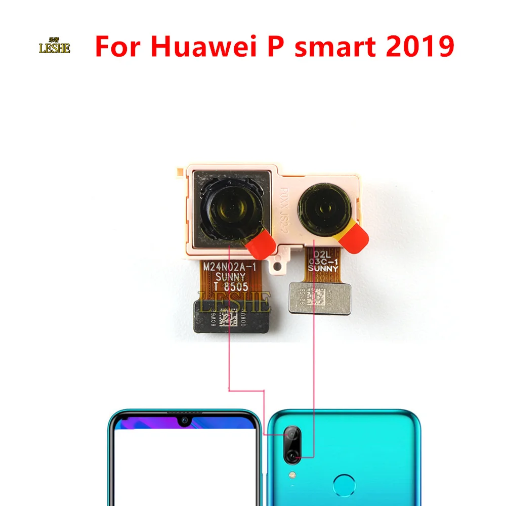 Rear Main Back Camera Module Front Camera Flex Cable For Huawei P smart 2019 Phone Repair Parts