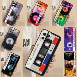 90s Retro Cassette Tape Case For Honor 70 50 90 Lite X8a X9a X7a X6a X6 X7 X8 X9 8X Magic 5 Pro Magic 5 Lite Cover