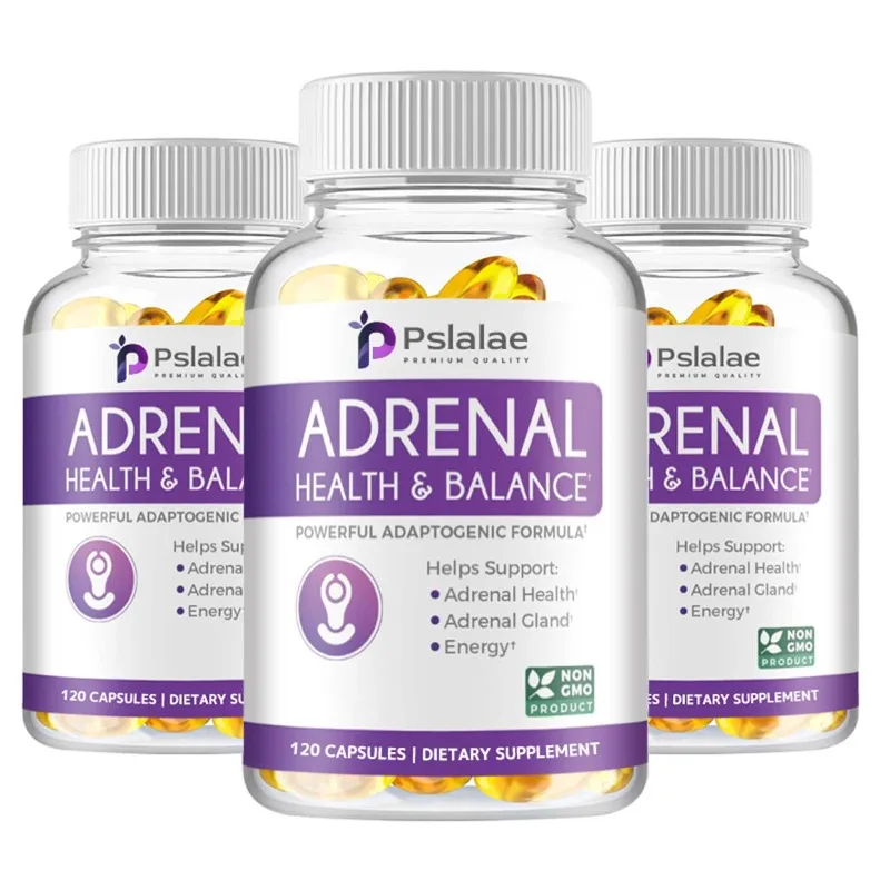 

Adrenal Health & Balance - Powerful Ashwagandha & L-Tyrosine Fatigue Supplement - Stress Relief