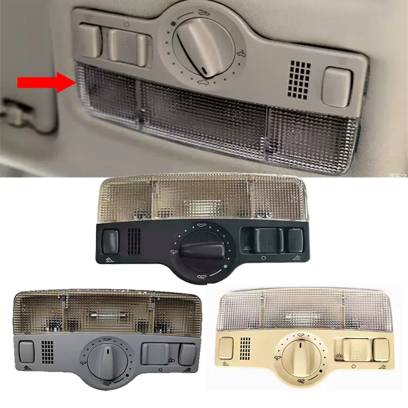 vw-パサート-b5、ゴルフ-4、ジェッタ-mk4、シュコダ-オクタヴィア、ファビア用、新品のドームライト式読書灯、サンルーフ用、1j0-947-106-スイッチ
