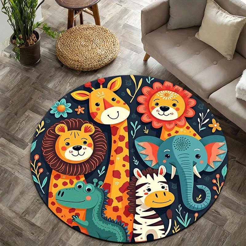 tapete-redondo-de-animais-de-safari-fofo-em-fleece-leao-girafa-elefante-zebra-crocodilo-tapete-colorido-para-quarto-infantil