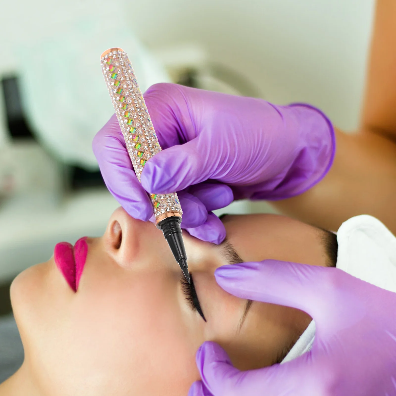 1 個アイライニングペン液体アイライナー防水汚れ防止速乾性メイクアップ用品女性のための毎日のメイクルーチン