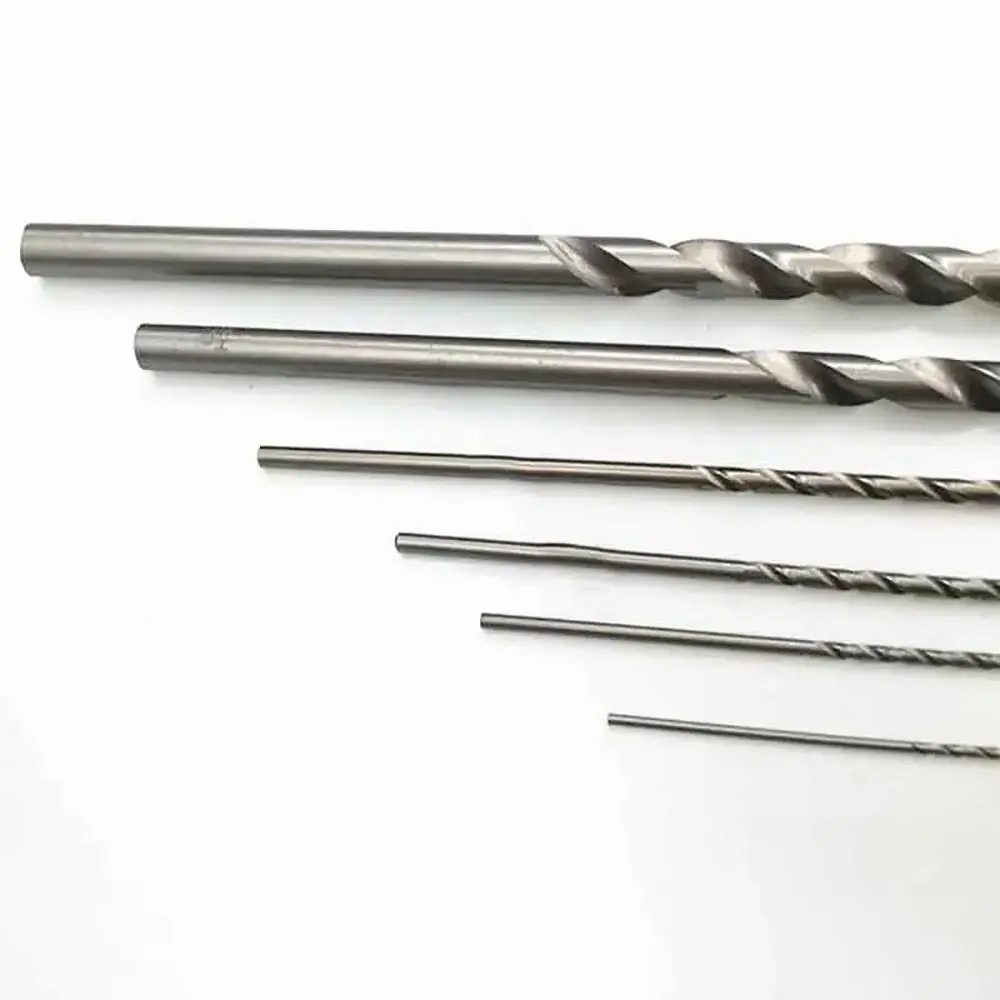 1Pcs Diameter 2-6mm Extra Long Drill Bit HSS Steel Length 160-300mm Drilling Tool Straight Shank Power Tool