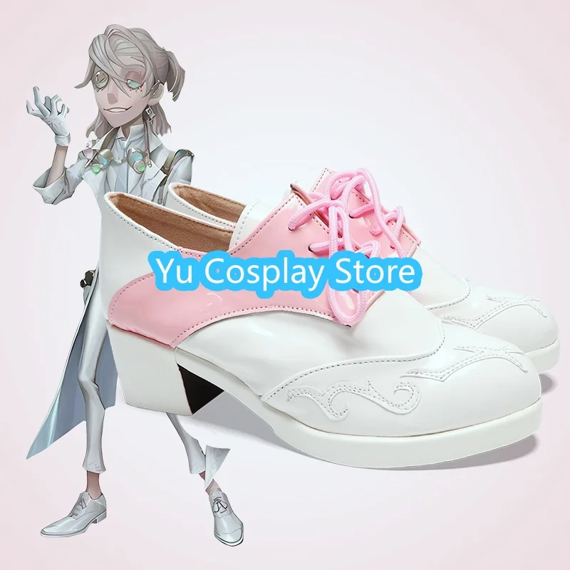 Yu Cosplay Store Identity V Prisoner Clairvoyant Detective Cosplay Shoes Anime Cosplay Shoes Boots Halloween Costumes Props