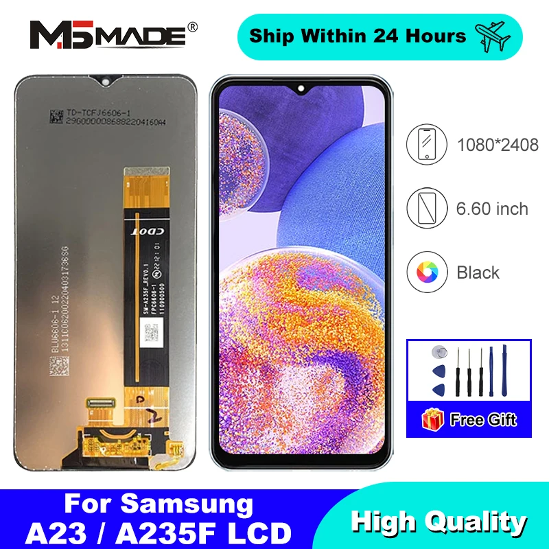 6.6\'\' For Samsung Galaxy A23 4G Display SM-A235F SM-A235F/DS LCD Touch Screen Digitizer Assembly For Samsung SM-A235M A235 LCD