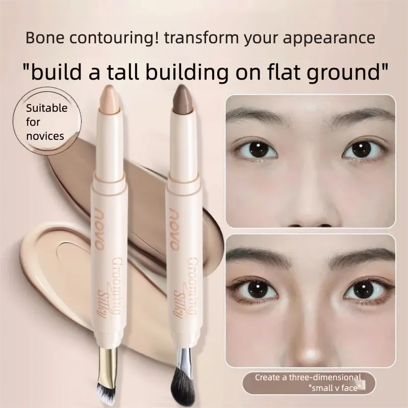 

NOVO All-in-one Multi-purpose Contouring Pen For Matte And High-gloss Face Lifting, Nose Shadow Shadow And Under-eye Contour