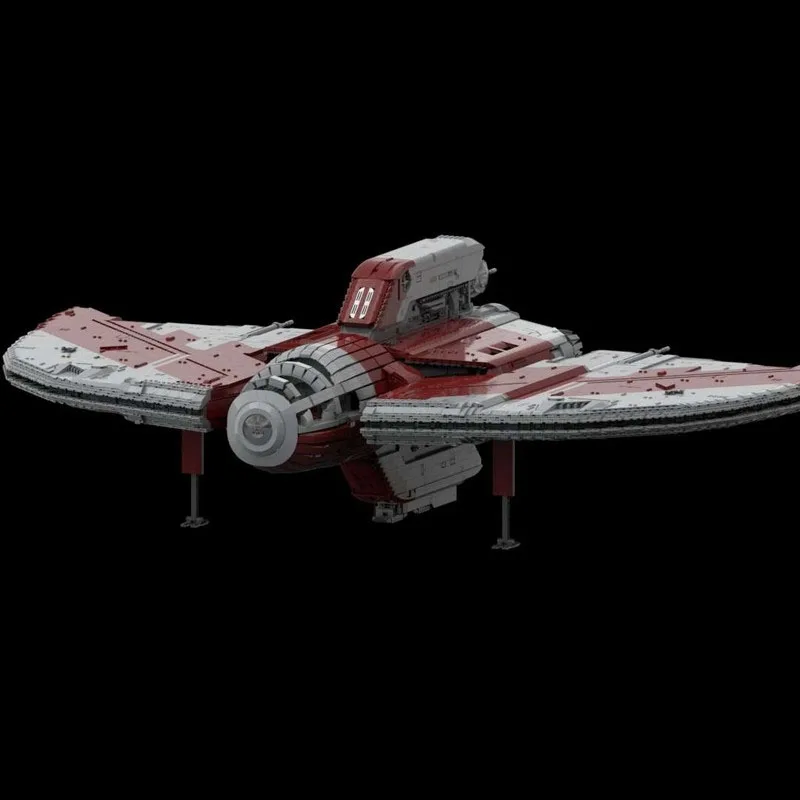 

MOC-207613 Аэрокосмический космический корабль, линкор, строительный блок, модель 21135, детали, креативная детская игрушка на день рождения, Рождественский подарок для мальчиков