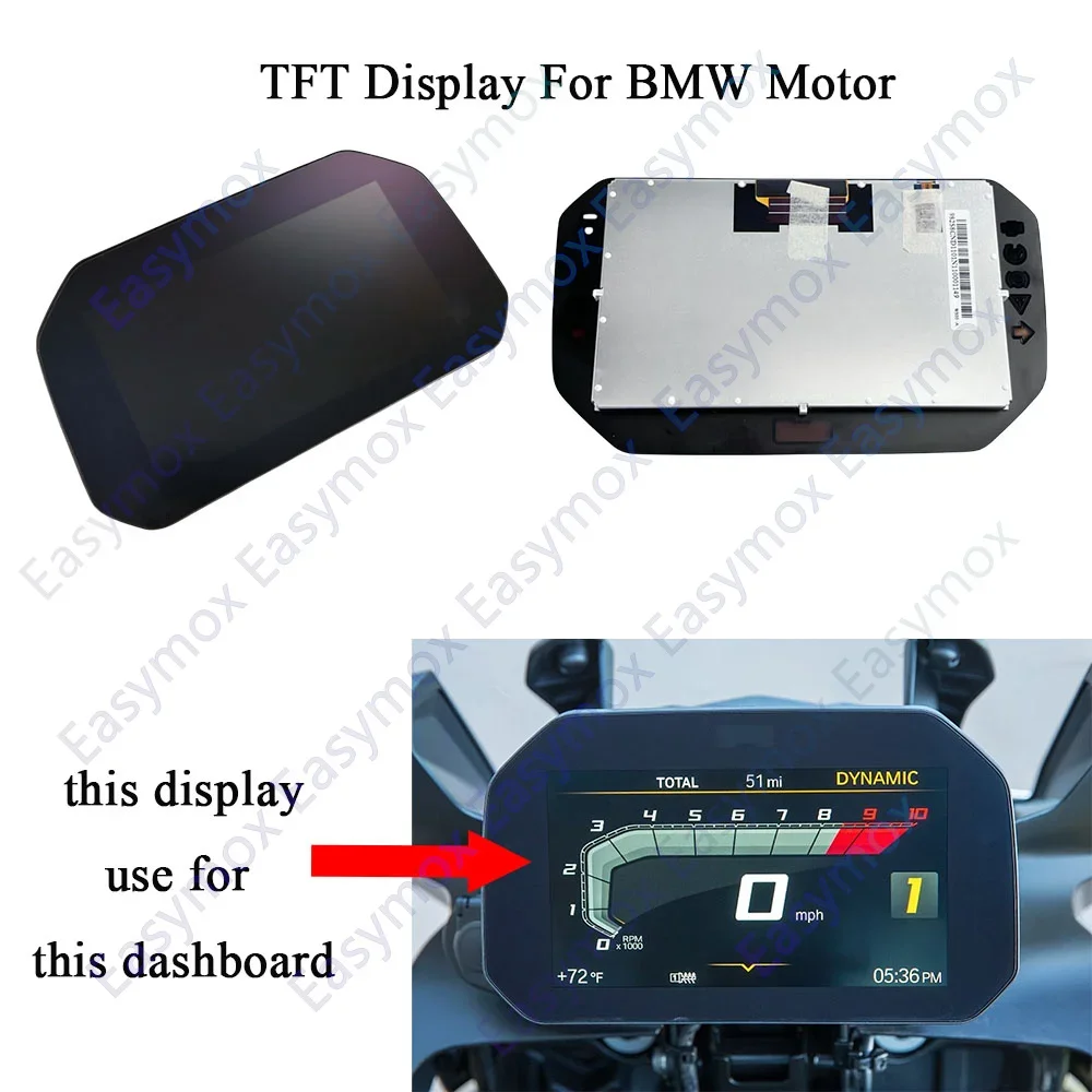 

6.5-inch TFT dashboard For BMW R1200GS Adventure Speedometer 2019