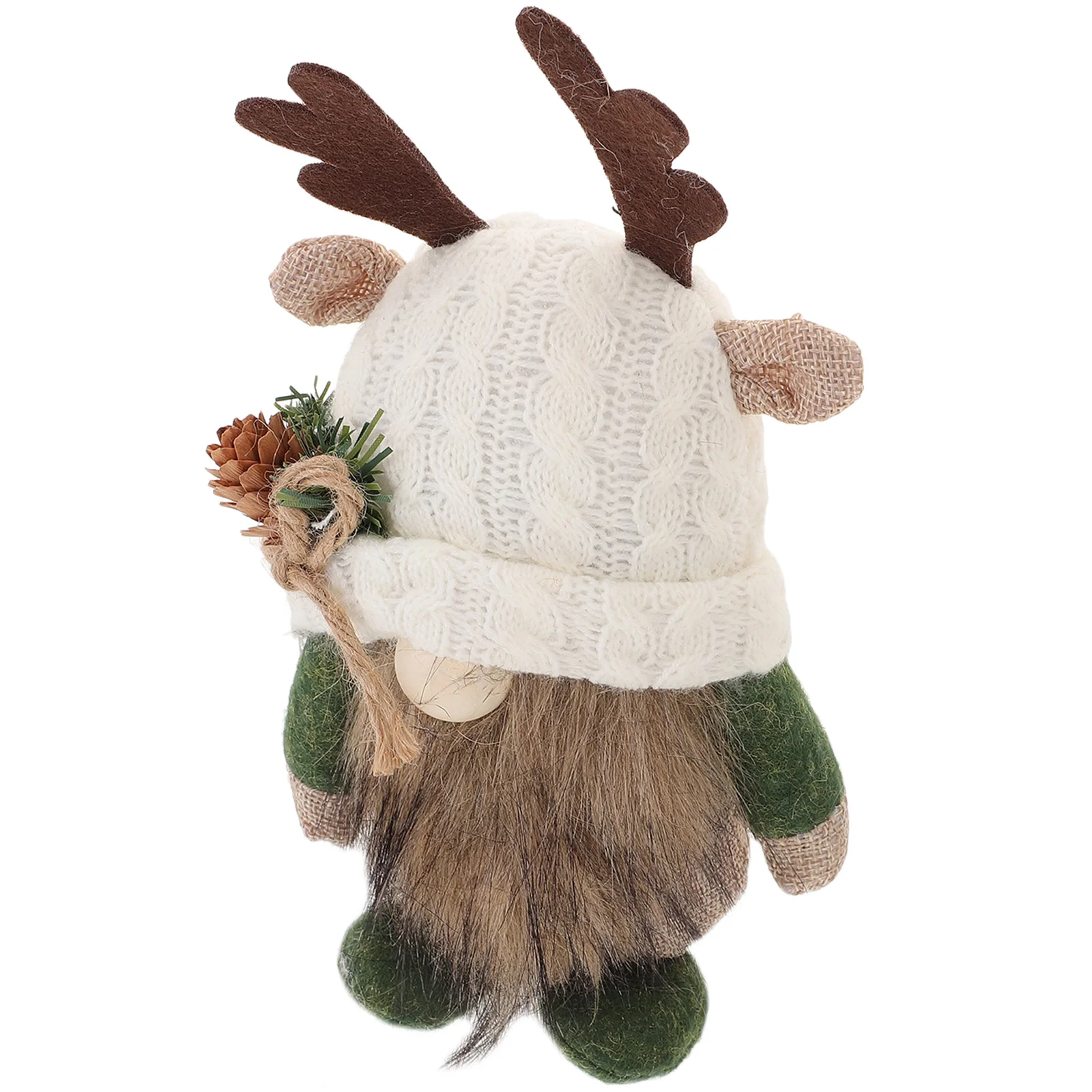 

Deer Horn Ornament Home Desktop Decor Forest Theme Christmas Gnome Decoration Tabletop Centerpiece Gnome Ornaments