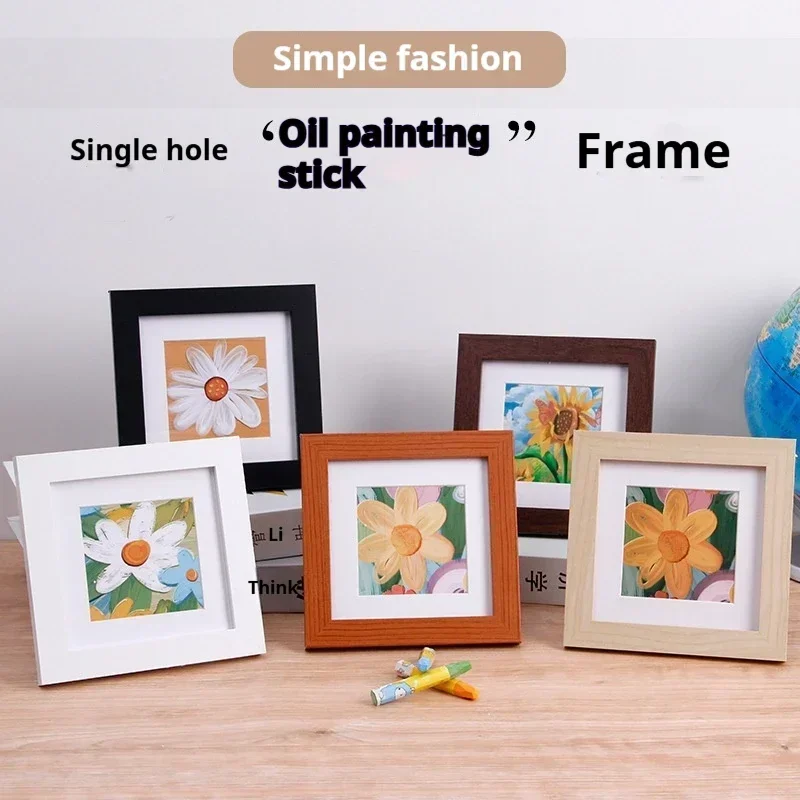 DIY Square Photo Frame Versatile 4-Grid & 9-Grid Display Frame Elegant Stylish Picture Frame for Home Decor Family Photo Frames